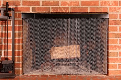 metal rods that keep fireplaces attached to house|large curtain rings for fireplace.